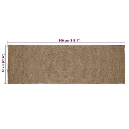 Area Rugs Grey 60 x 300 cm Jute