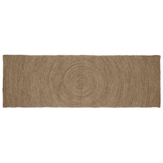 Area Rug Grey 80 x 250 cm Jute