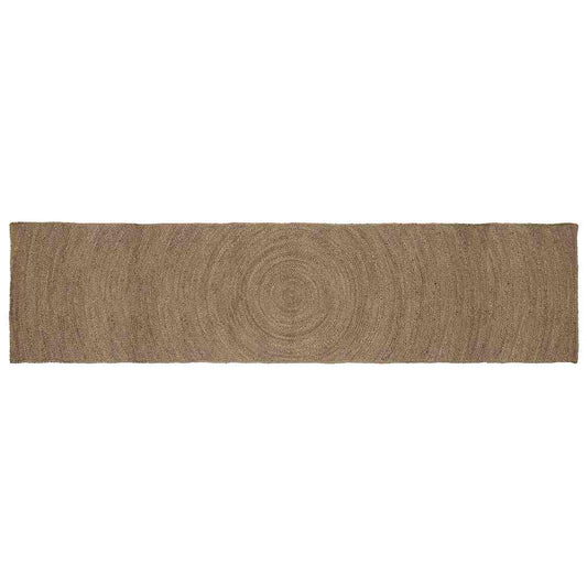 Area Rug Grey 80 x 400 cm Jute