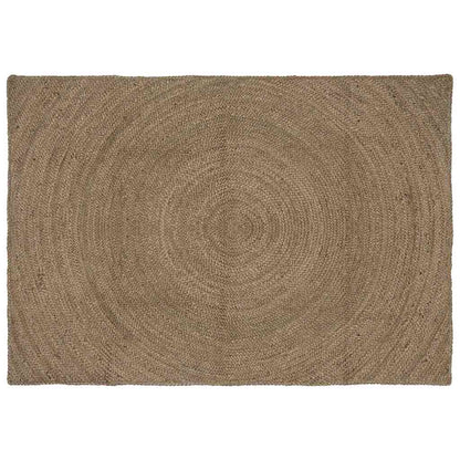 Area Rugs Grey 140 x 200 cm Jute