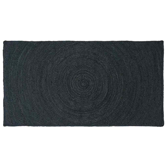 Area Rugs Dark Grey 80 x 150 cm Jute