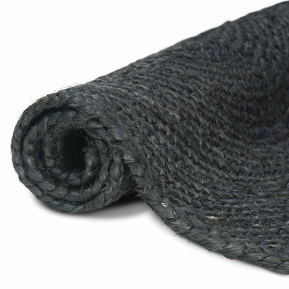 Area Rugs Dark Grey 80 x 250 cm Jute