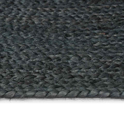 Area Rugs Dark Grey 140 x 200 cm Jute
