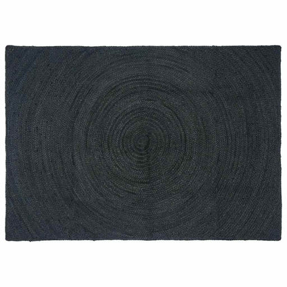 Area Rugs Dark Grey 140 x 200 cm Jute