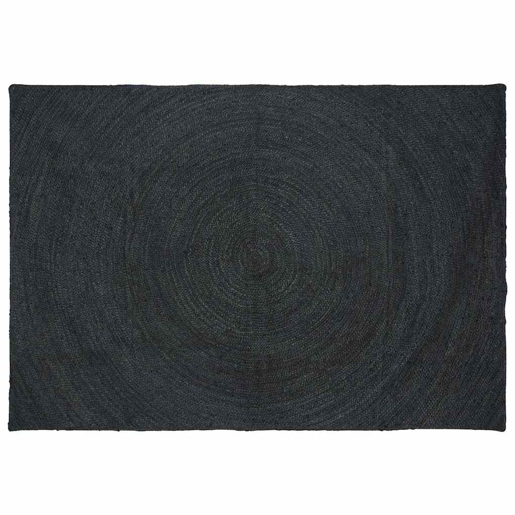 Area Rugs Dark Grey 240 x 340 cm Jute