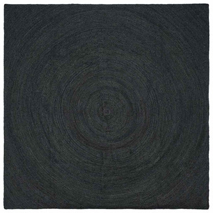 Area Rugs Dark Grey 300 x 300 cm Jute