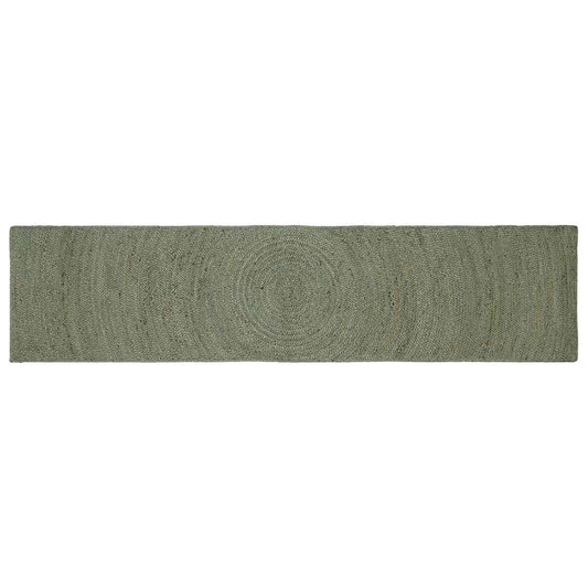 Area Rugs Olive Green 60 x 250 cm Jute