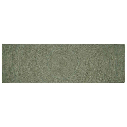 Area Rugs Olive Green 80 x 250 cm Jute