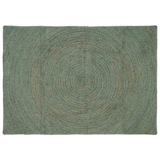 Area Rugs Olive Green 140 x 200 cm Jute