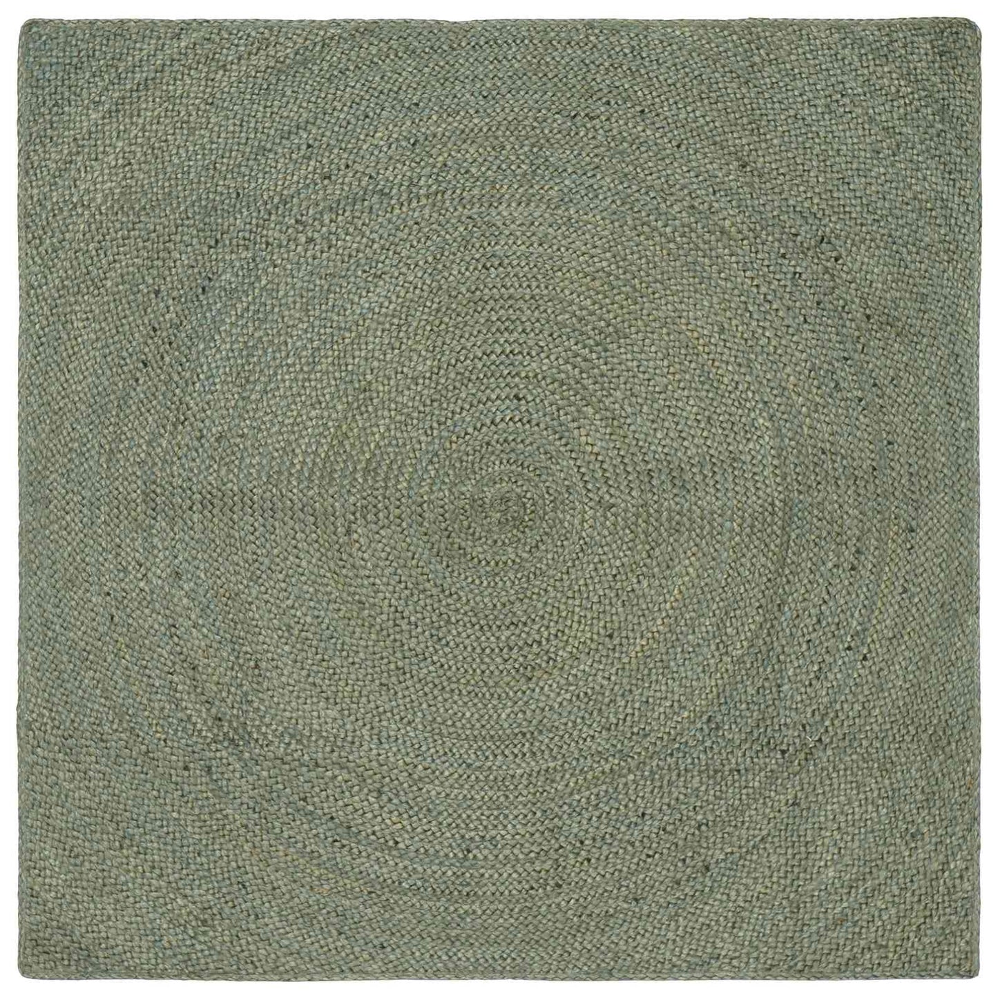 Area Rugs Olive Green 160 x 160 cm Jute