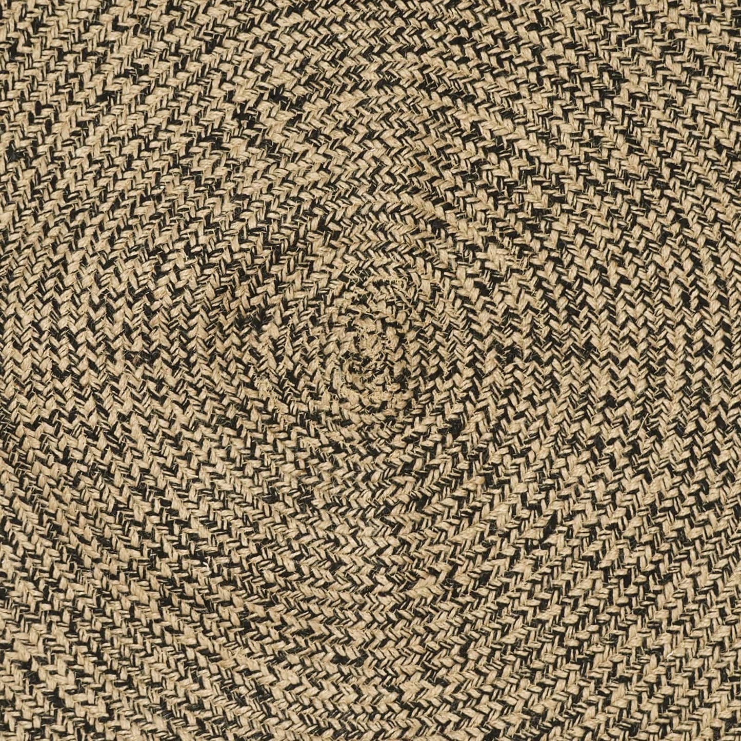Area Rugs Natural and Black 80 x 150 cm Jute