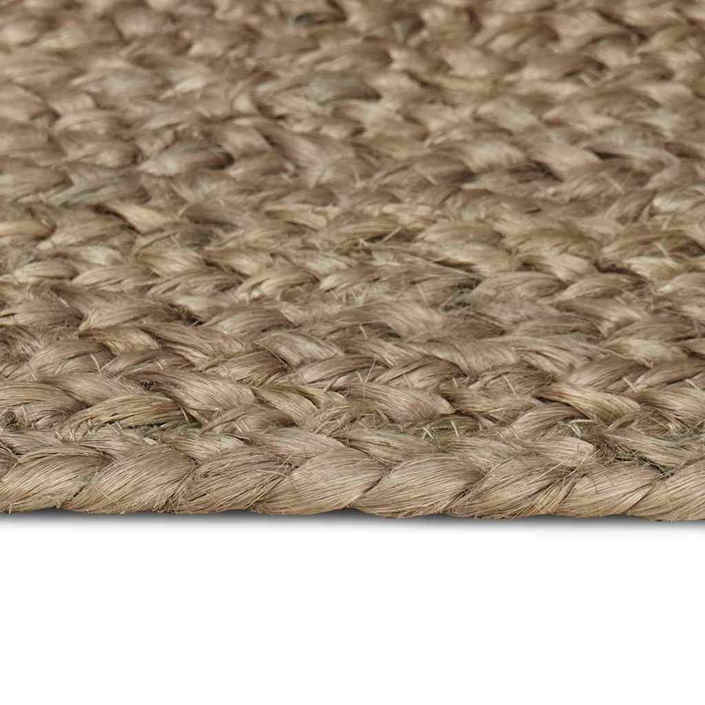 Area Rugs Grey 122 x 183 cm Jute