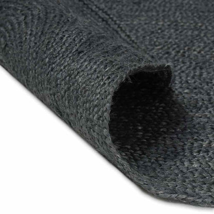 Area Rugs Dark Grey 152 x 245 cm Jute