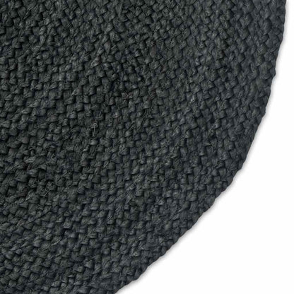 Area Rugs Dark Grey 152 x 245 cm Jute