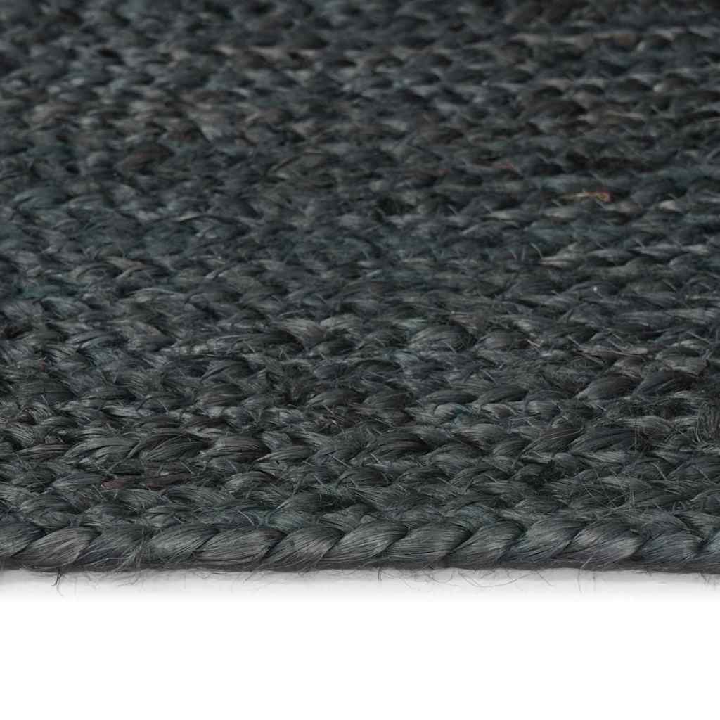 Area Rugs Dark Grey 205 x 305 cm Jute