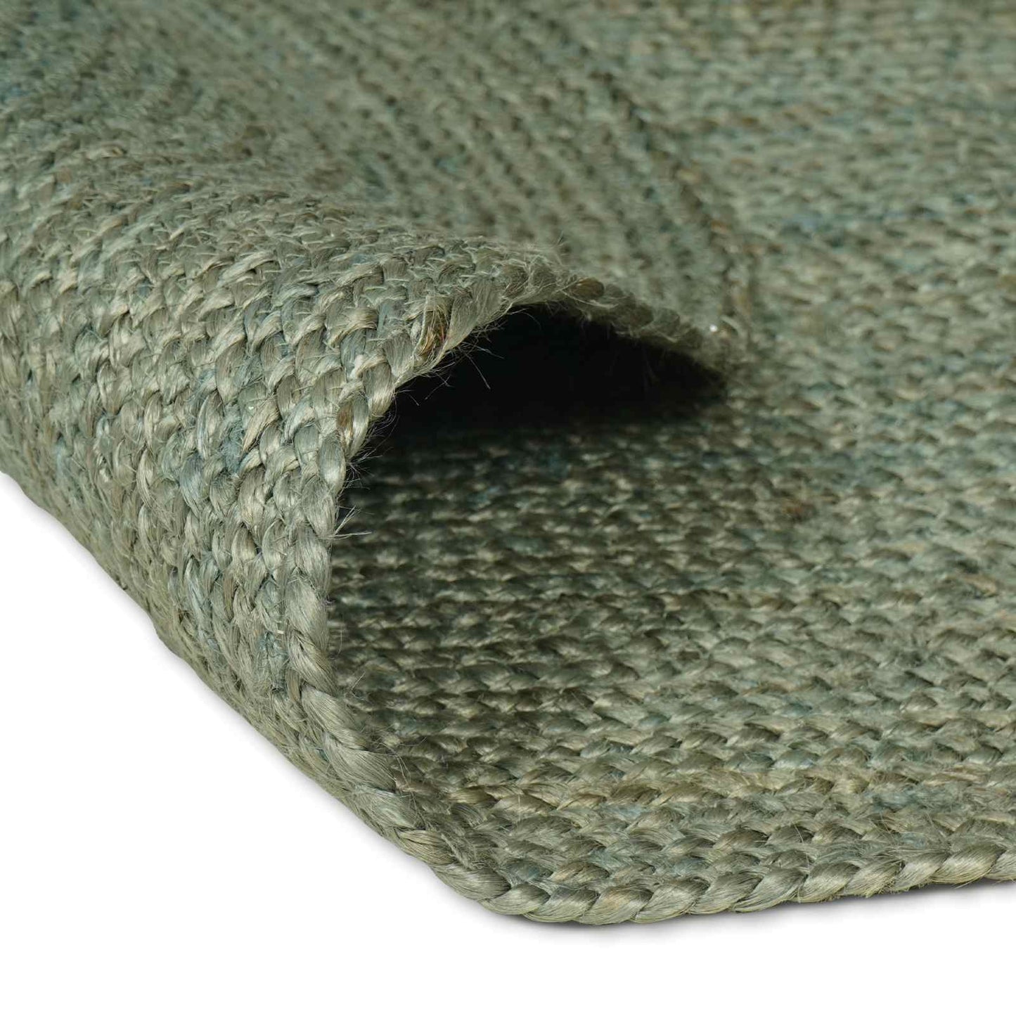 Area Rugs Olive Green 100 x 152 cm Jute