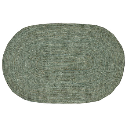 Area Rugs Olive Green 100 x 152 cm Jute