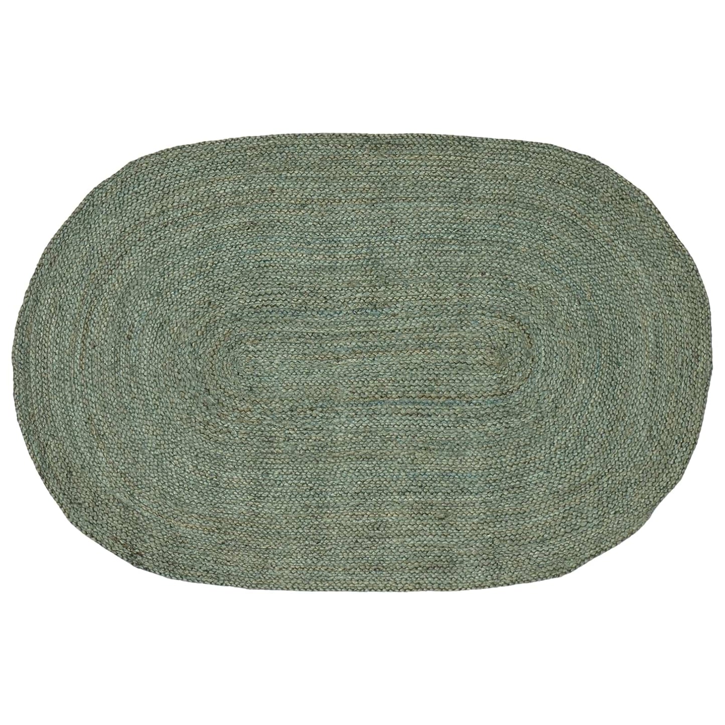 Area Rugs Olive Green 122 x 183 cm Jute