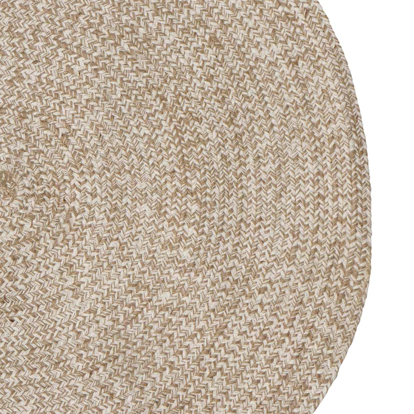 Area Rugs White 100 x 152 cm Jute