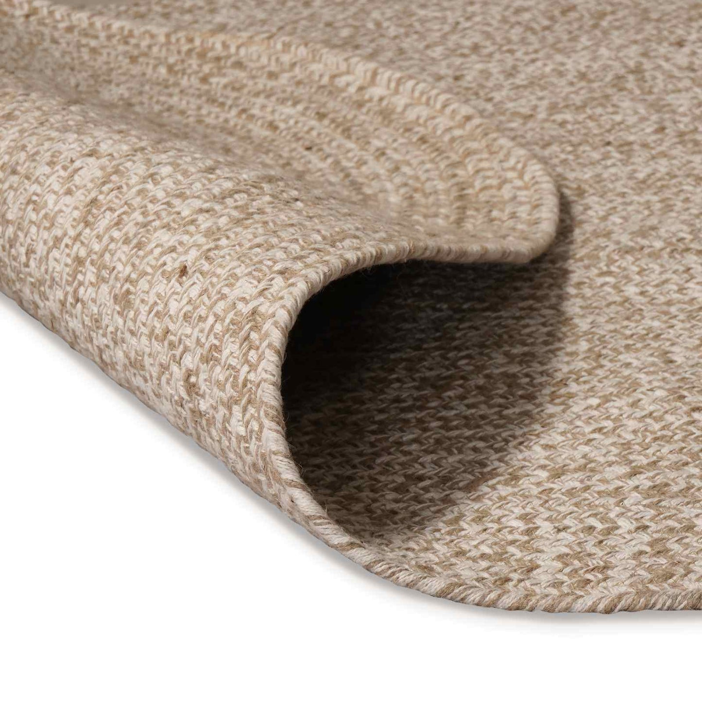 Area Rugs White 100 x 152 cm Jute