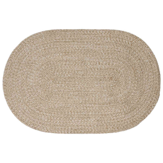 Area Rugs White 100 x 152 cm Jute