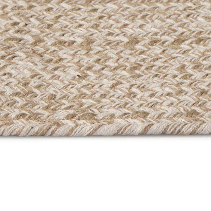 Area Rugs White 122 x 183 cm Jute