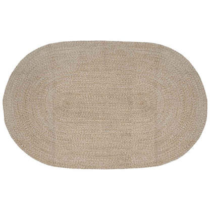 Area Rugs White 205 x 305 cm Jute