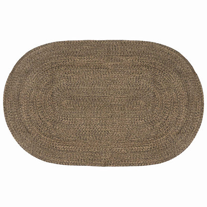 Area Rugs Black 205 x 305 cm Jute