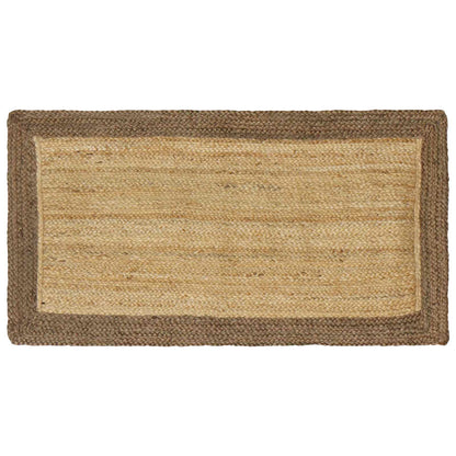 Area Rugs Grey 60 x 110 cm Jute