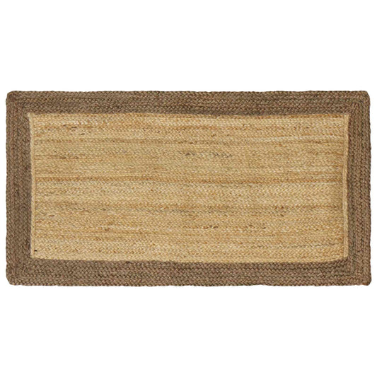 Area Rug Grey 60 x 110 cm Jute