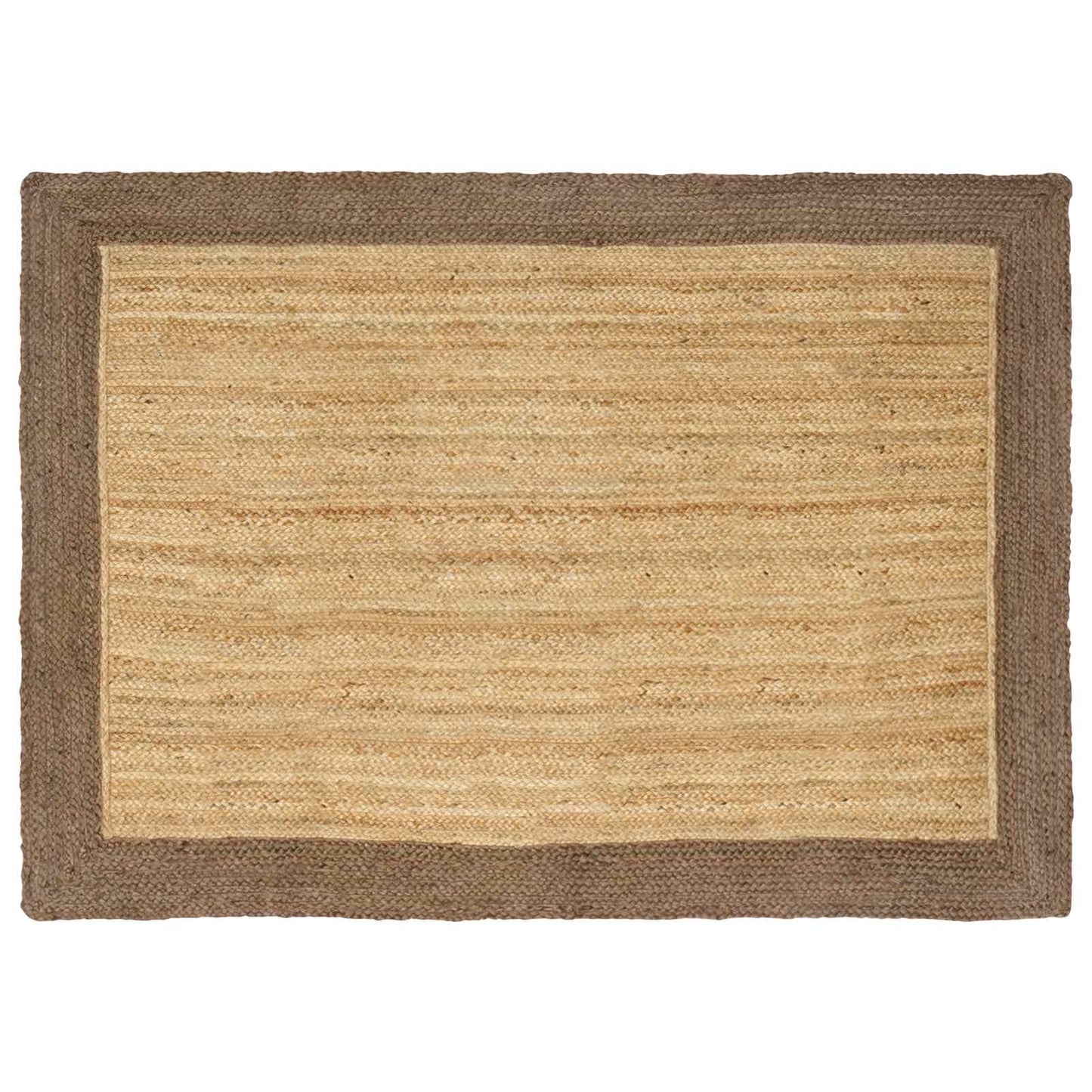 Area Rugs Grey 140 x 200 cm Jute