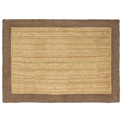 Area Rugs Grey 140 x 200 cm Jute