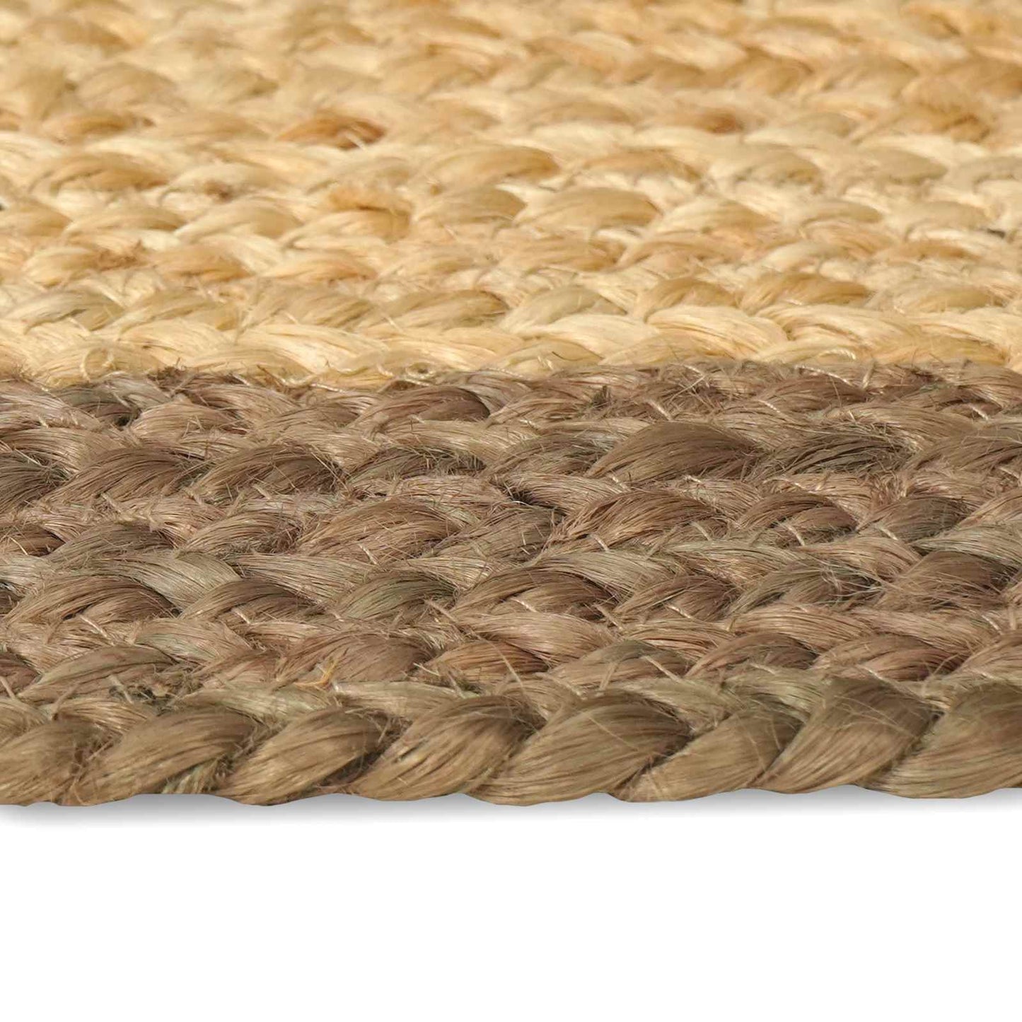 Area Rugs Grey 160 x 160 cm Jute
