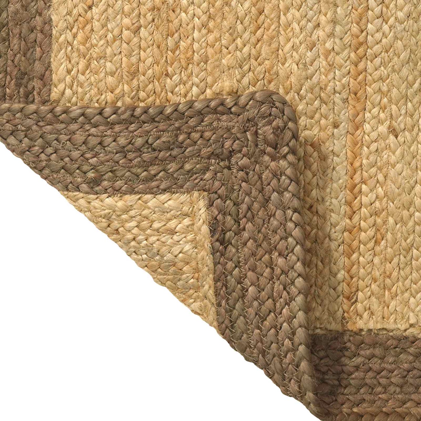Area Rugs Grey 240 x 240 cm Jute
