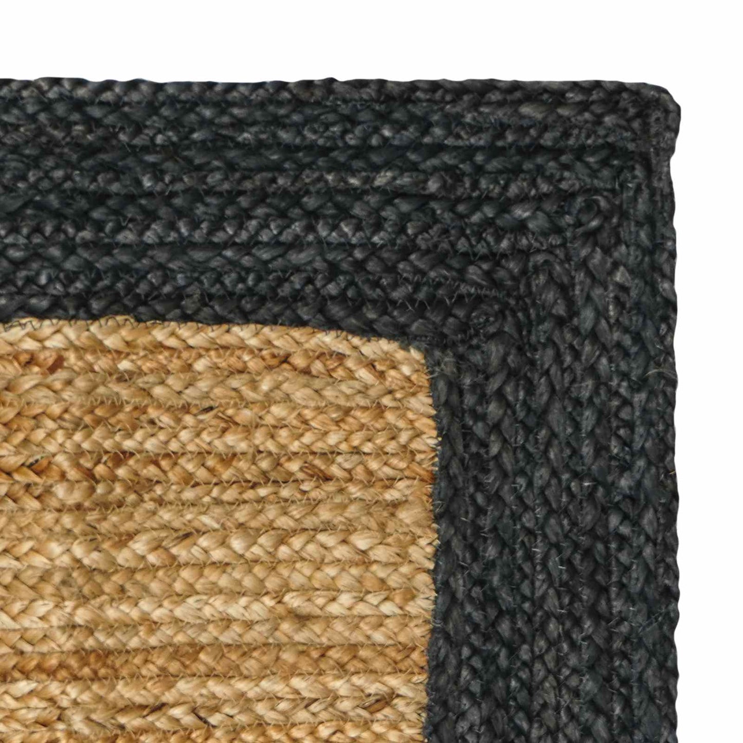 Area Rugs Dark Grey 60 x 110 cm Jute