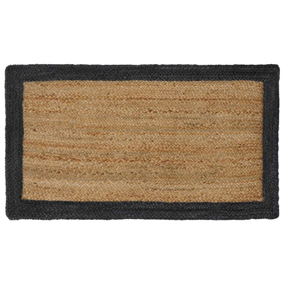 Area Rugs Dark Grey 60 x 110 cm Jute