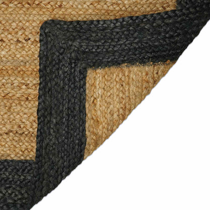 Area Rugs Dark Grey 80 x 150 cm Jute