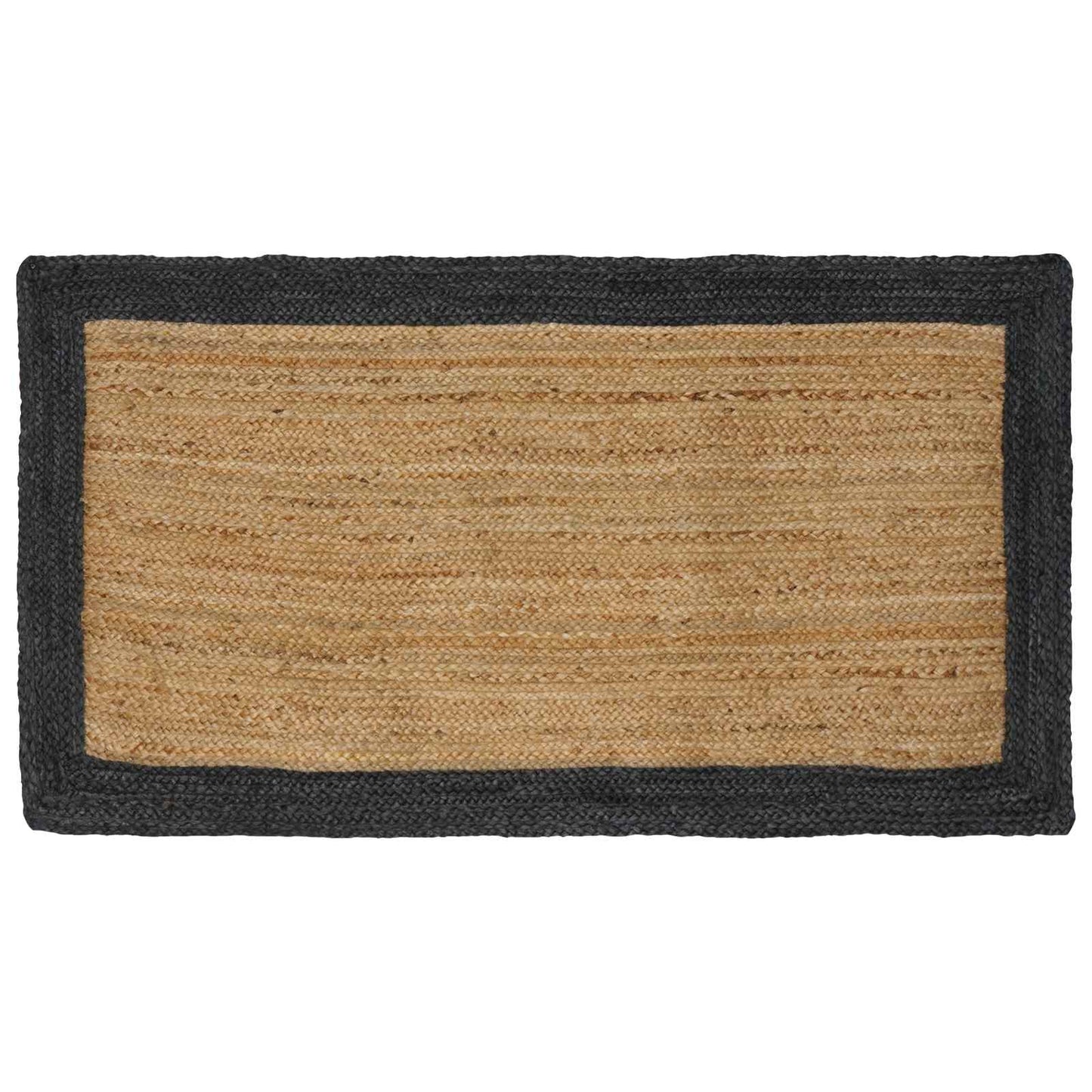 Area Rugs Dark Grey 80 x 150 cm Jute