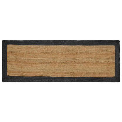 Area Rugs Dark Grey 80 x 200 cm Jute