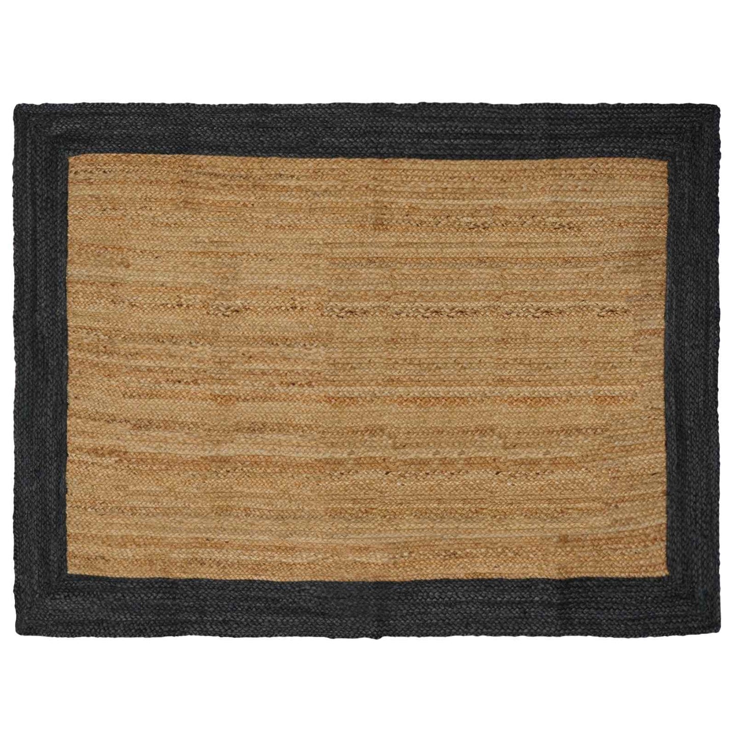 Area Rugs Dark Grey 120 x 170 cm Jute