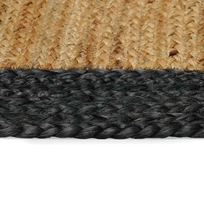 Area Rugs Dark Grey 140 x 200 cm Jute