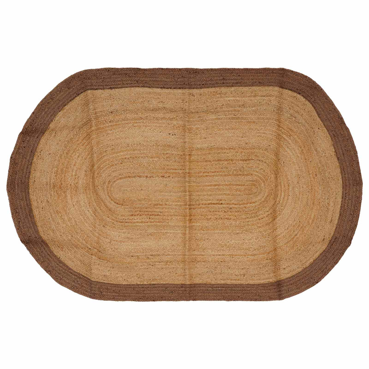 Area Rug Grey 100 x 152 cm Jute