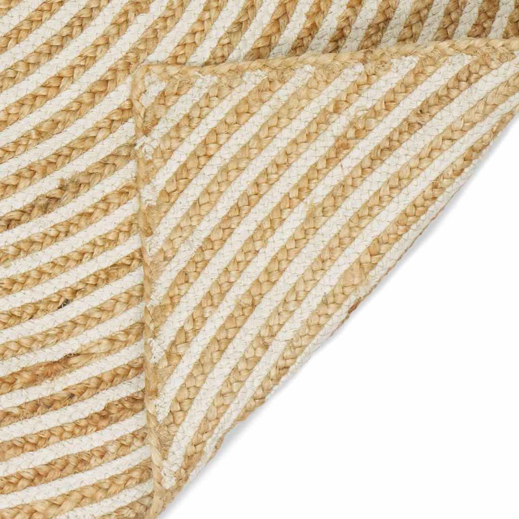 Area Rugs White 60 x 400 cm Jute