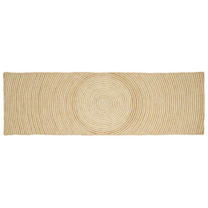 Area Rugs White 80 x 300 cm Jute