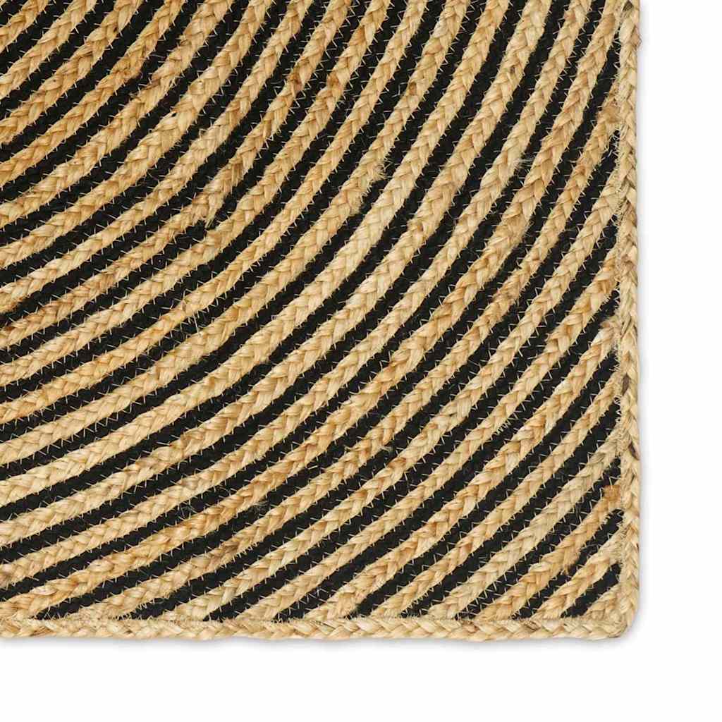 Area Rugs Black 60 x 250 cm Jute