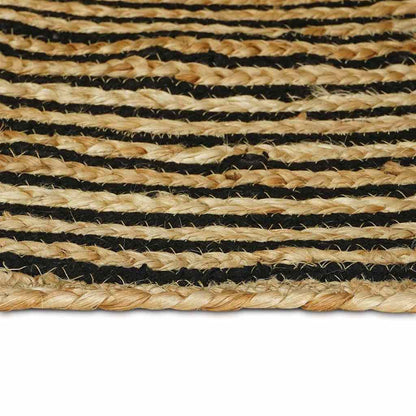 Area Rugs Black 60 x 300 cm Jute