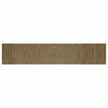 Area Rugs Black 60 x 400 cm Jute