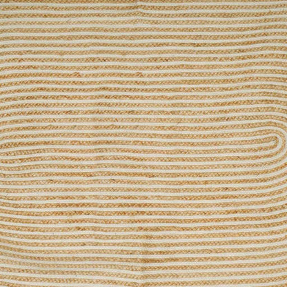Area Rugs Natural and White 205 x 305 cm Jute