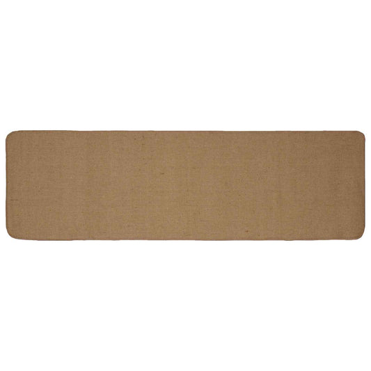 Area Rug Light Brown 60 x 250 cm Jute