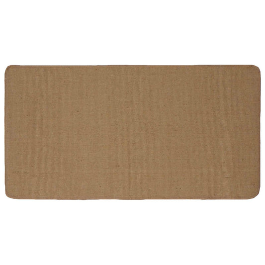 Area Rug Light Brown 80 x 150 cm Jute